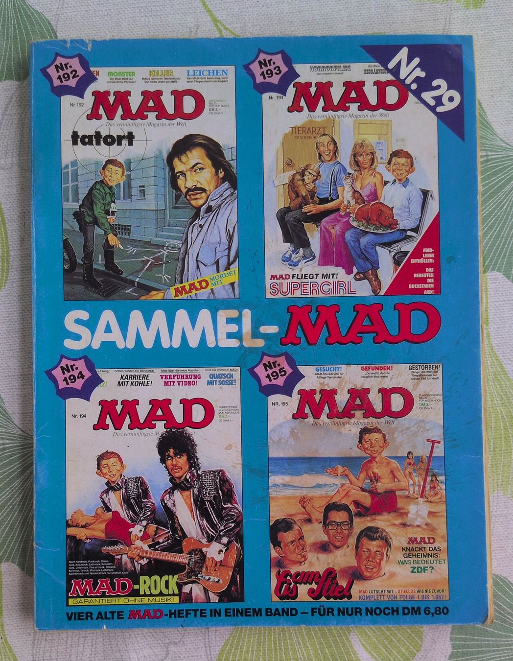 Fumetti: Sammel-MAD Nr. 29 – Usato da Ottikon venduto da sobsale