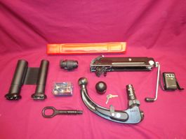 Anhängerkupplung, Glühlampen, Stecker, Pannendreieck