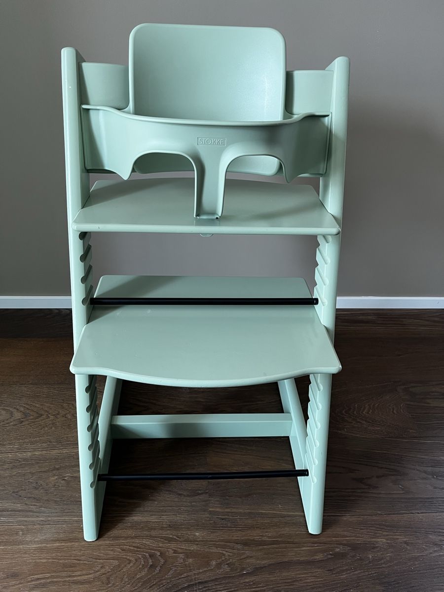 Stokke Seggioloni: Tripp Trapp von Stokke grün – Usato da Cham venduto da Gravol