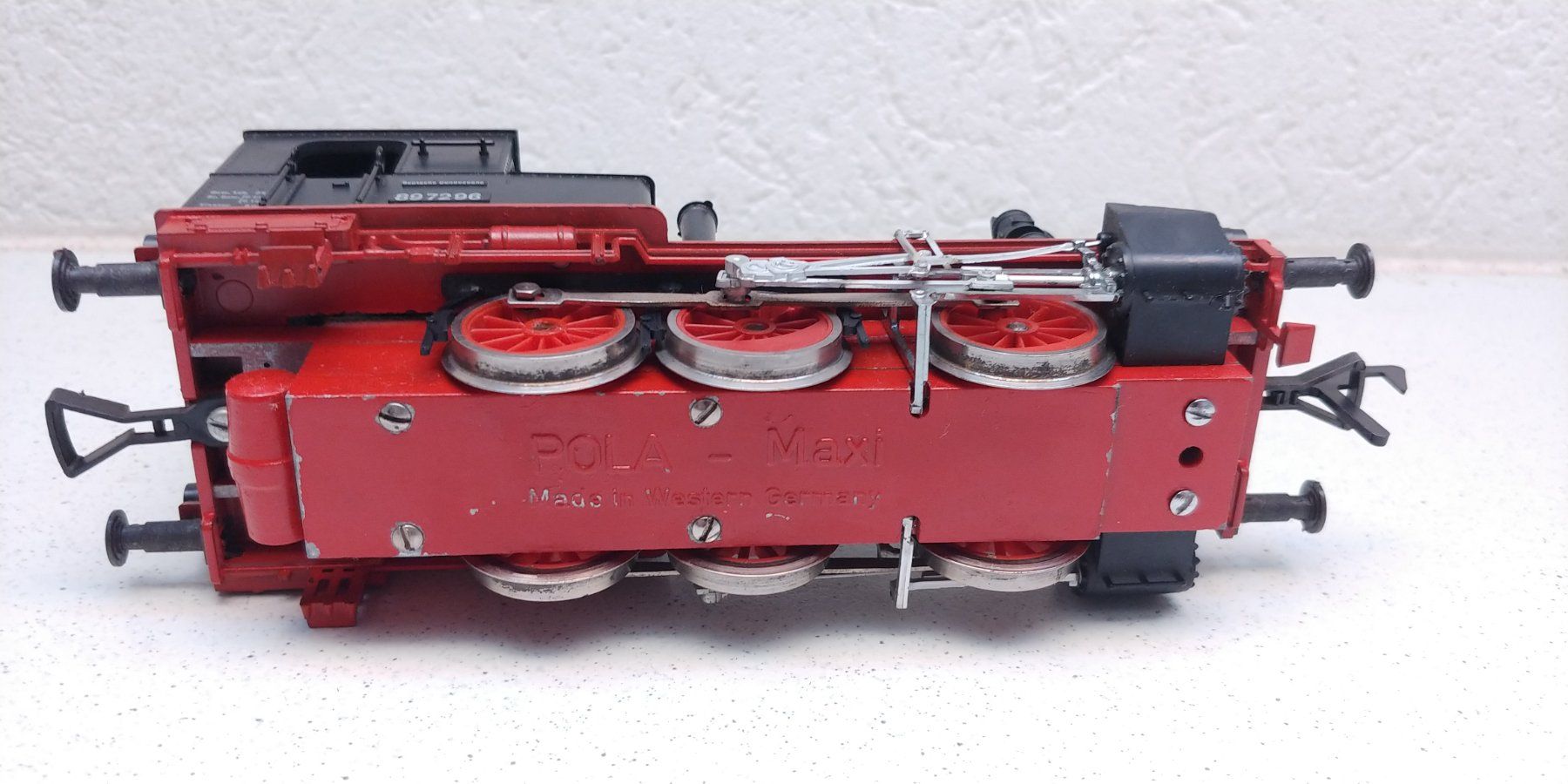Modellini di ferrovie: POLA-Maxi Dampflok  mit Wagen 0 – Usato da Waltenschwil venduto da Ardnas007 4