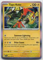 Pokemon Tapu Koko Holo 065/191 SSP EN 2024