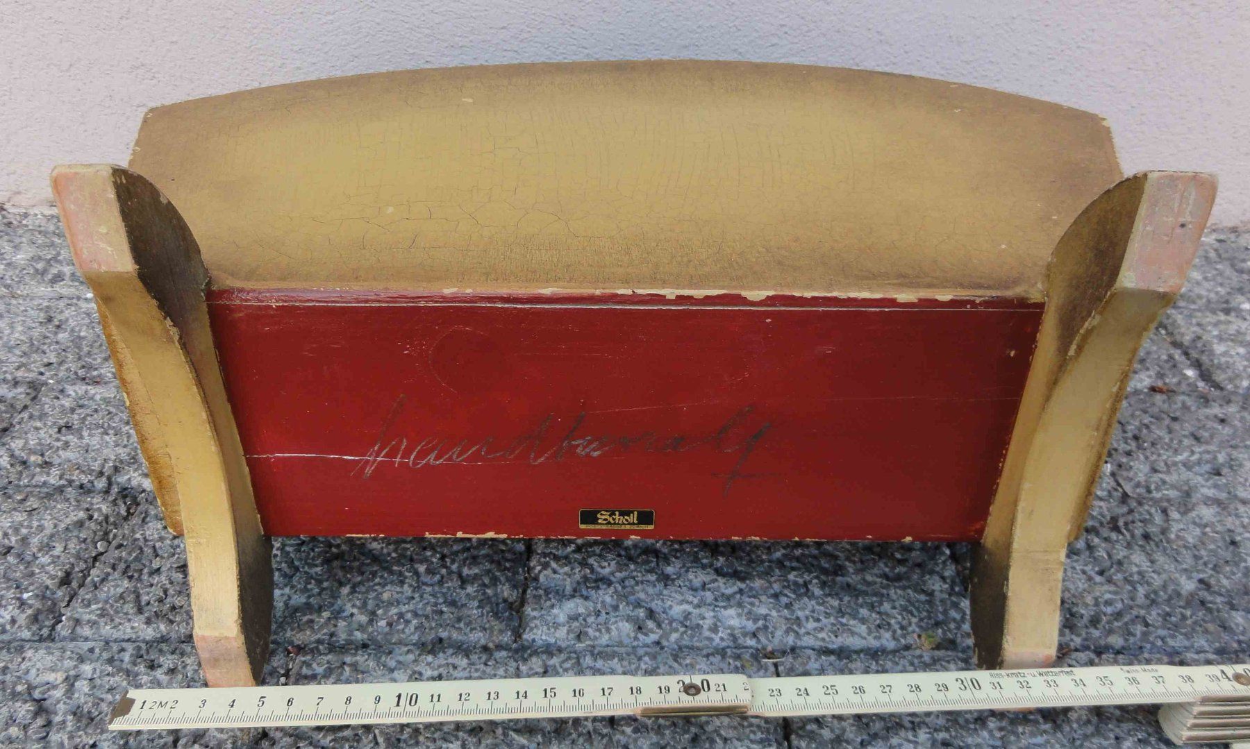 Altro per la casa: Handbemalter Zeitschriftenständer aus Holz – Usato da Wohlen AG venduto da Flusslauf 2