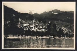 Montreux, Palace-Hotel et les Rochers de