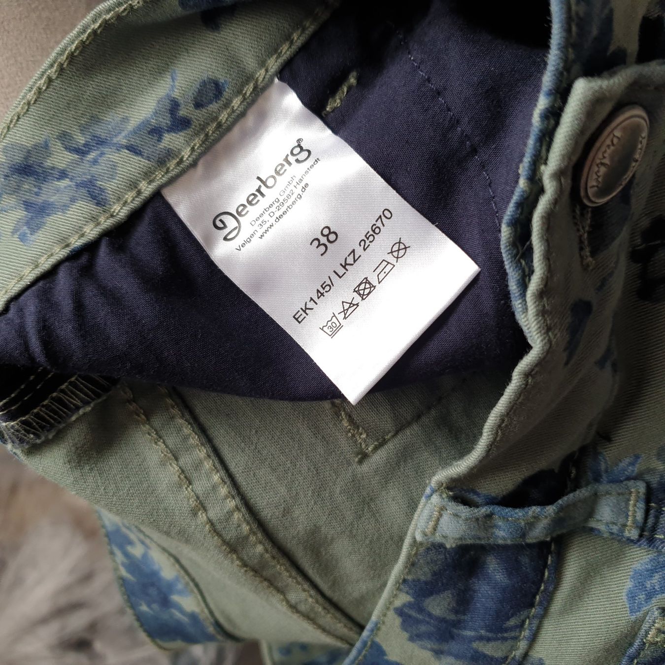 Deerberg Pantaloni: Deerberg schöne Hose Gr. 38 – Nuovo (secondo la descrizione) da Frenkendorf venduto da Moon111 3