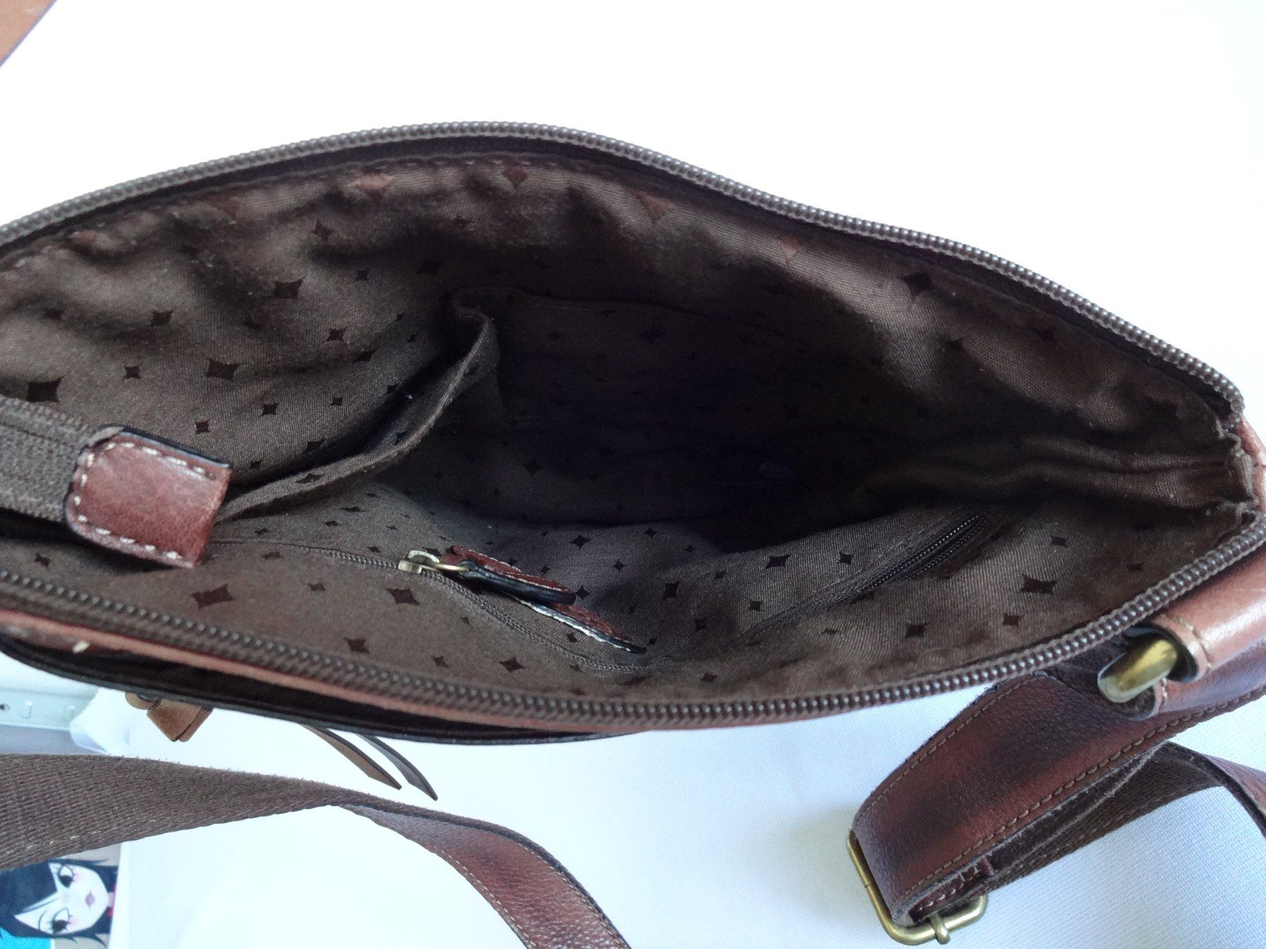Fossil Taschen für Damen: "" FOSSIL "" Leder Umhängetasche – Gebraucht aus Frauenfeld von rey06 9