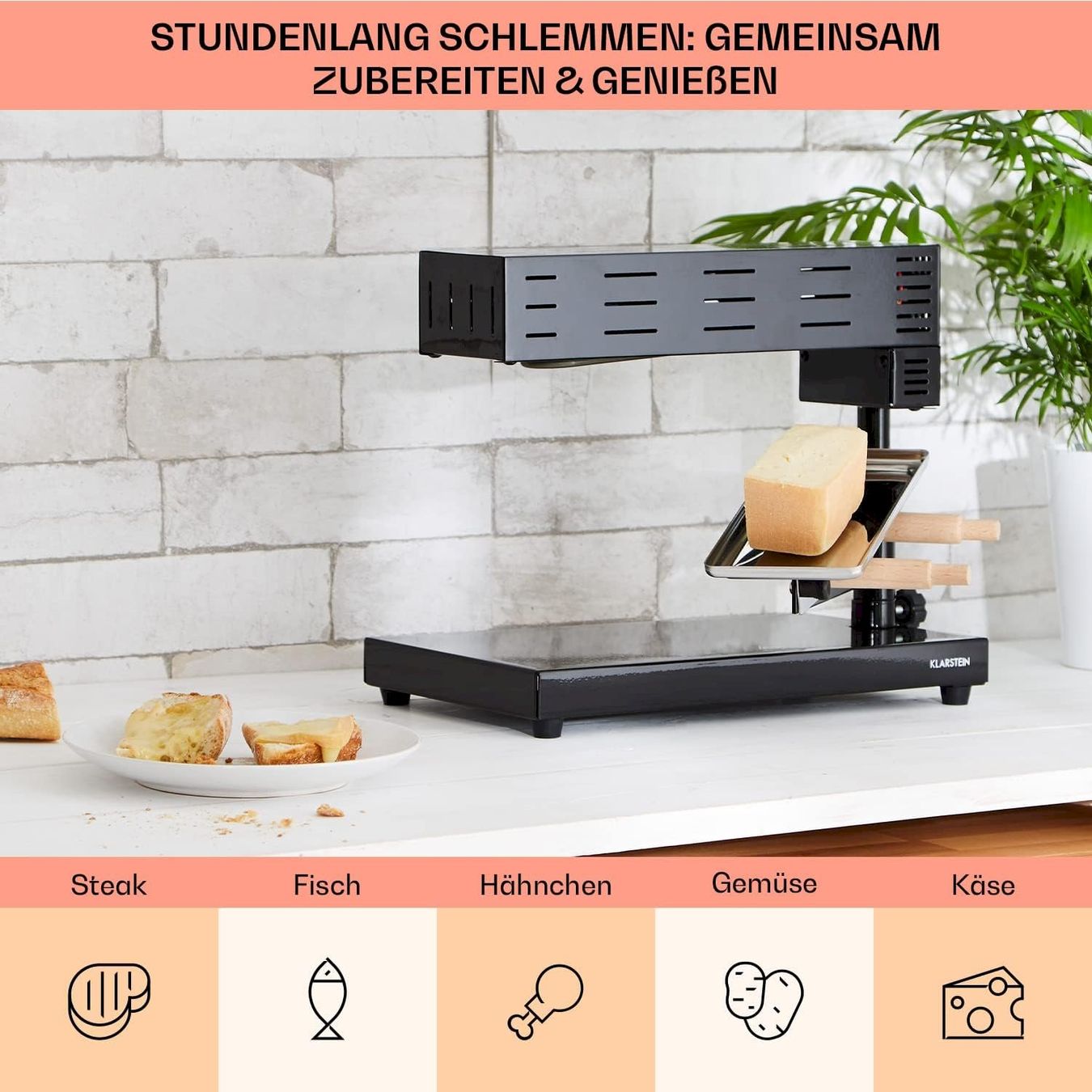 Küchengeräte: Appenzell 2G Raclette 600W – Neu und originalverpackt aus Bottighofen von zaap 4