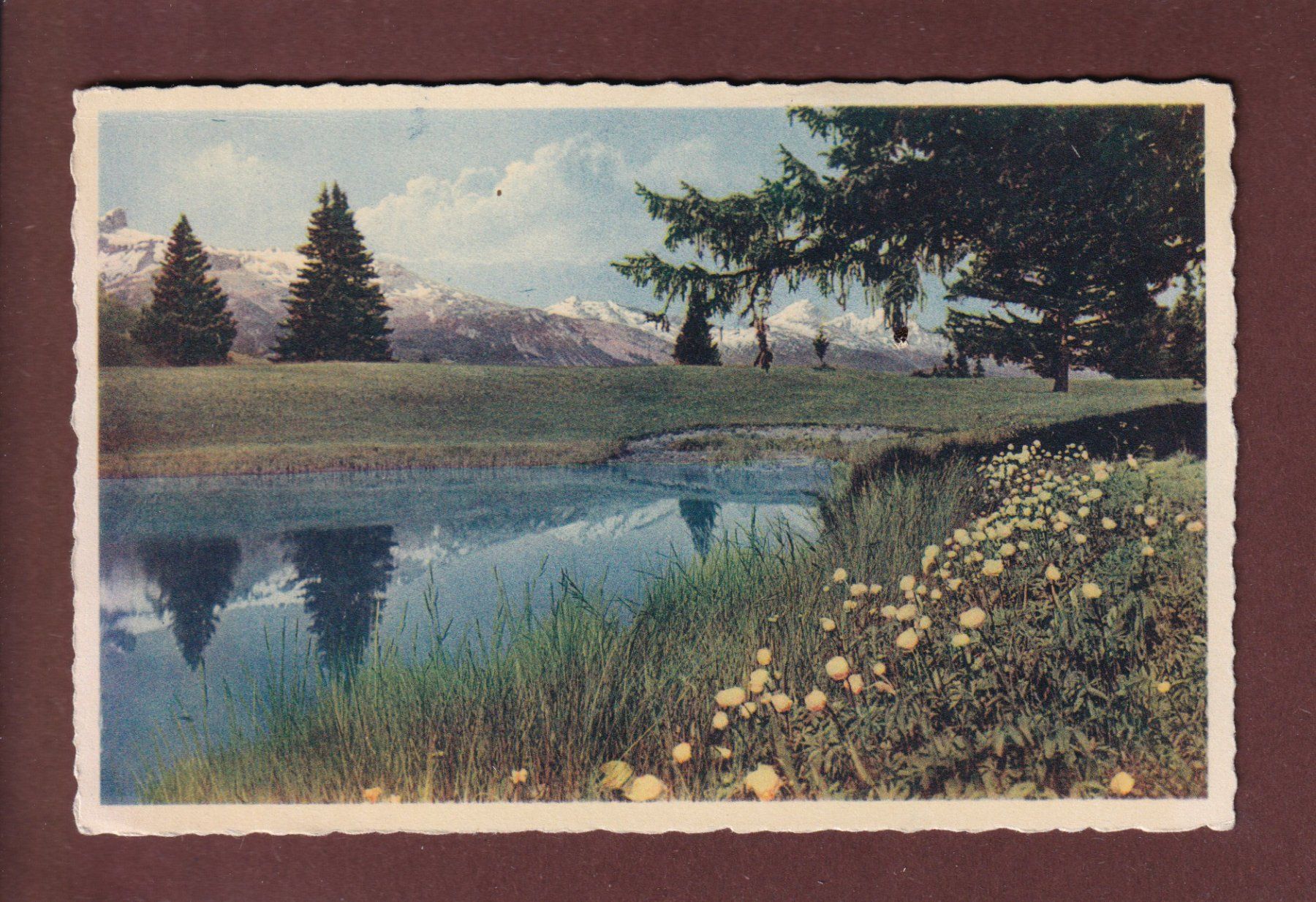 Cartes postales: MONTANA-VERMALA - Lac Bleu – D'occasion à Pully par nicecards