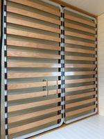 Lattenrost Set Holz mit Metallrahmen 90/200