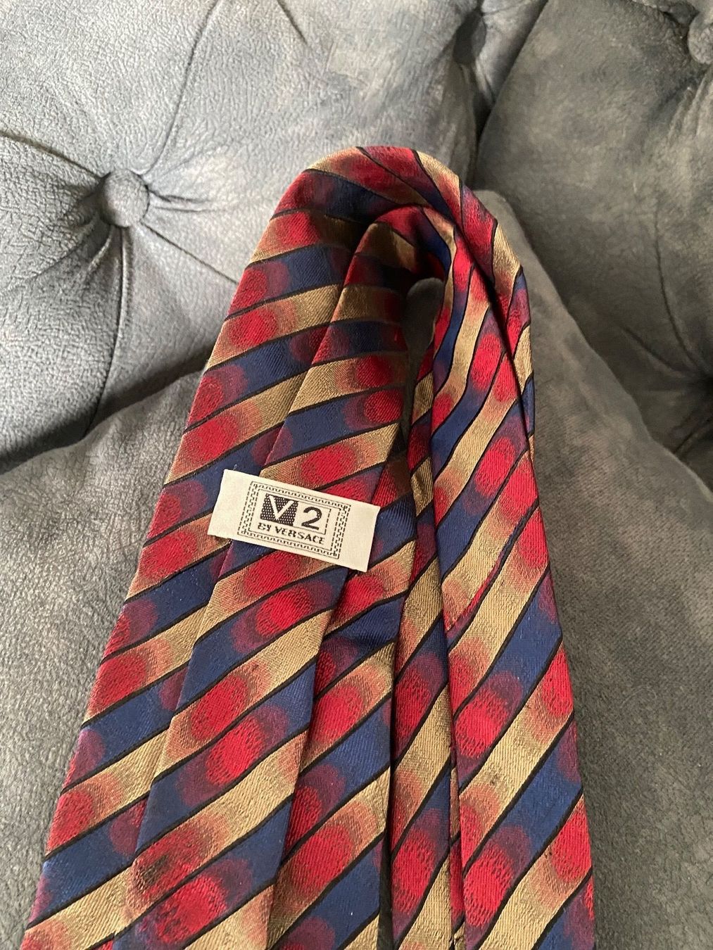 Versace Cravatte: Cravate Versace – Usato da Montreux venduto da Perledor 5