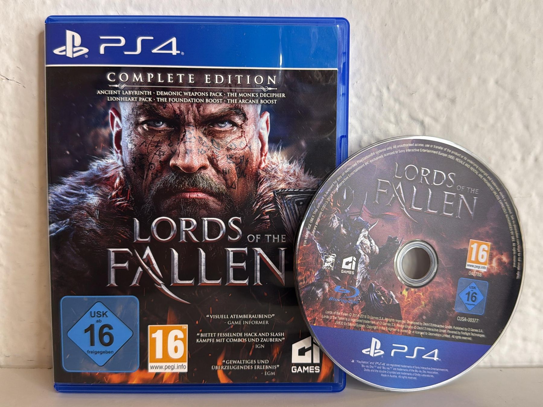 Spiele: PS4 Lords of the Fallen Complete Edition – Gebraucht aus Ehrendingen von lax21