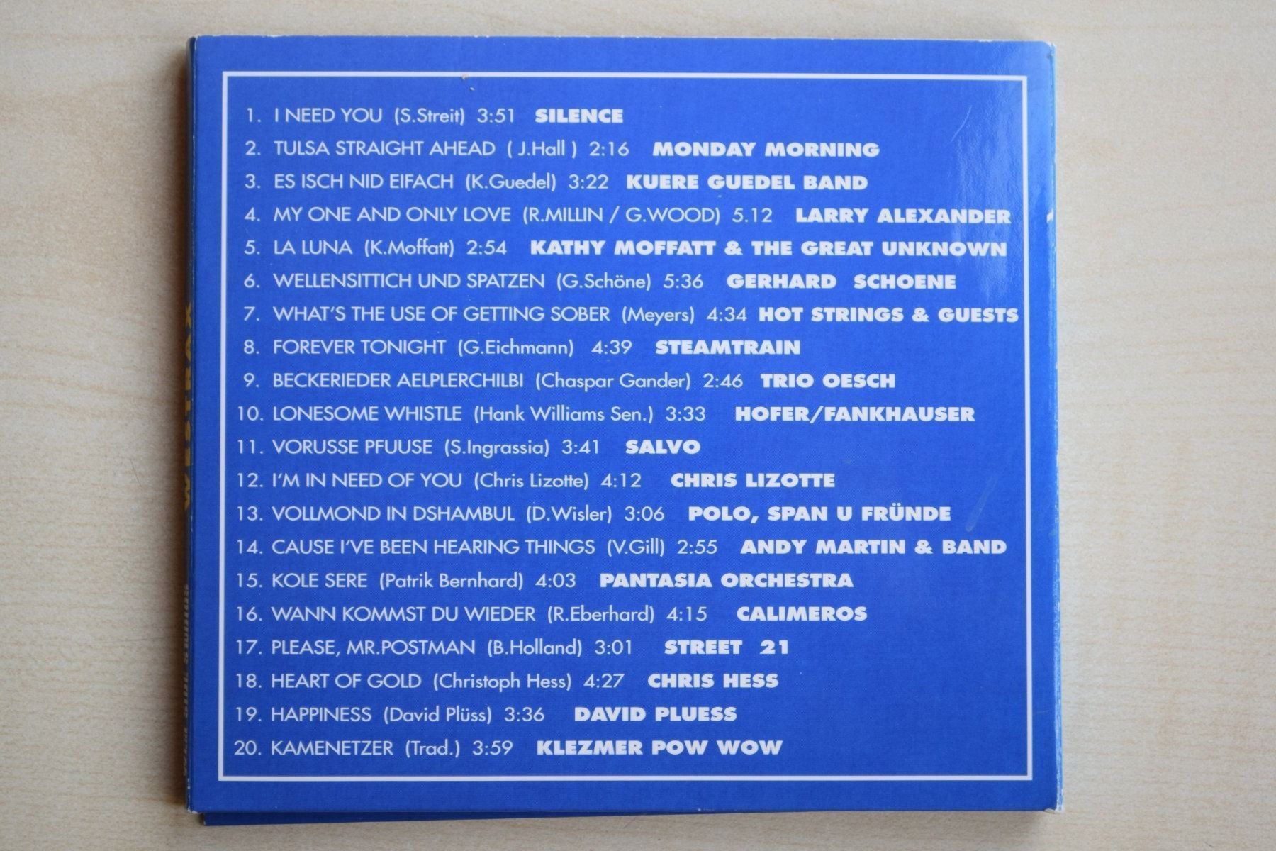 CD: WESTRAX:: WEST SIDE STUDIOS (523) – Usato da Reutigen venduto da DONDON55 1
