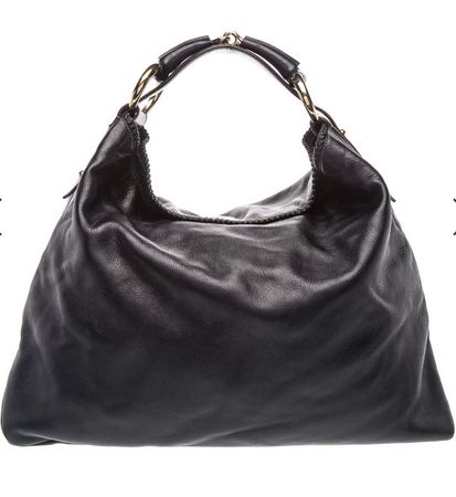 Gucci Horsebit Hobo Bag (black)