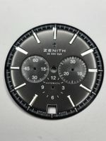 Zenith El Primero 36'000 VpH Chronograph Zifferblatt Schwarz