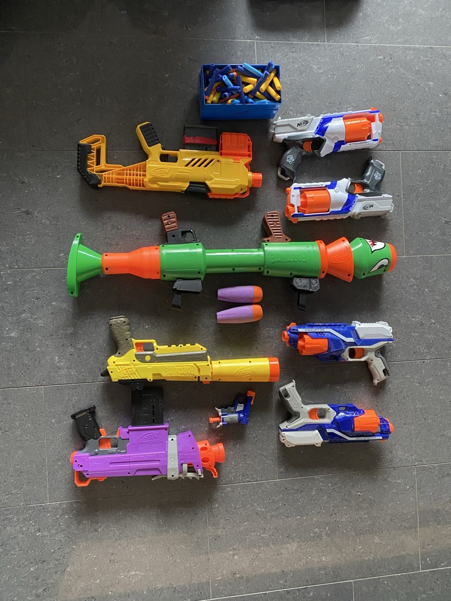 Nerf Giocattoli: Nerf Grosse Sammlung zum Verkaufen – Usato da Wauwil venduto da Marracho