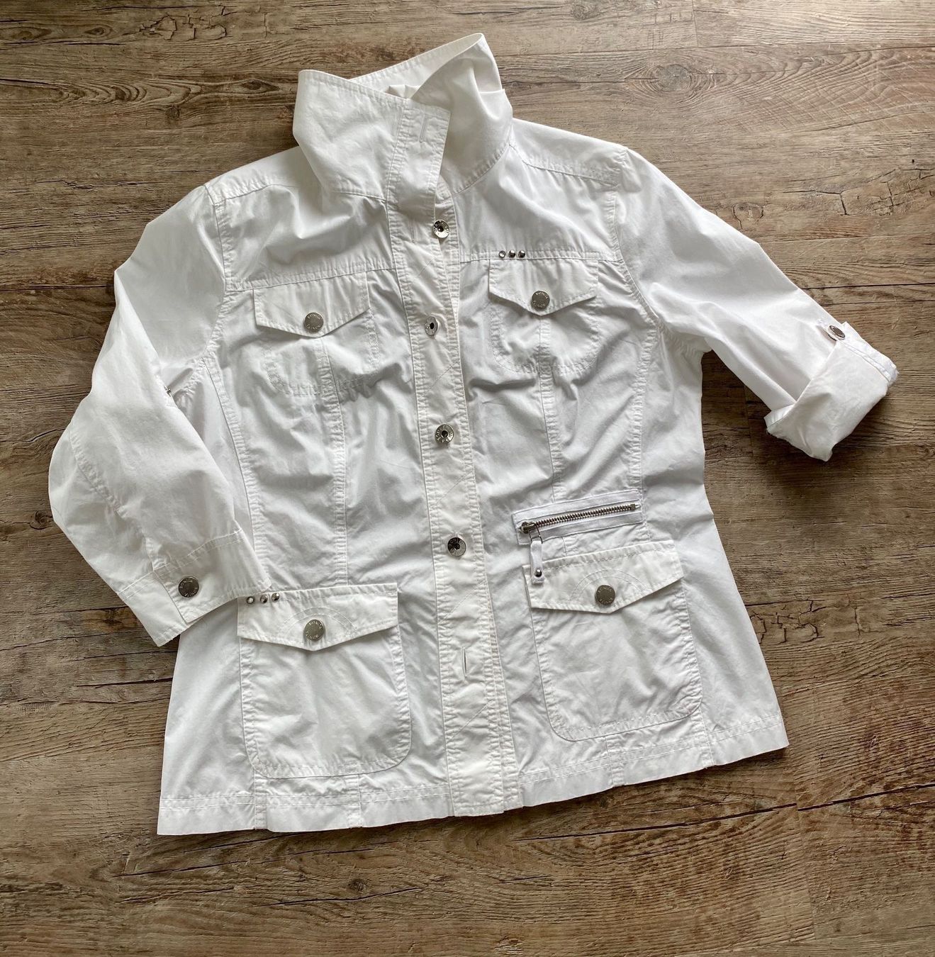 Bonita Blusen: Gr 38 BONITA Bluse Jacke weiss – Gebraucht aus Rickenbach b. Wil von sunneschii_ 2
