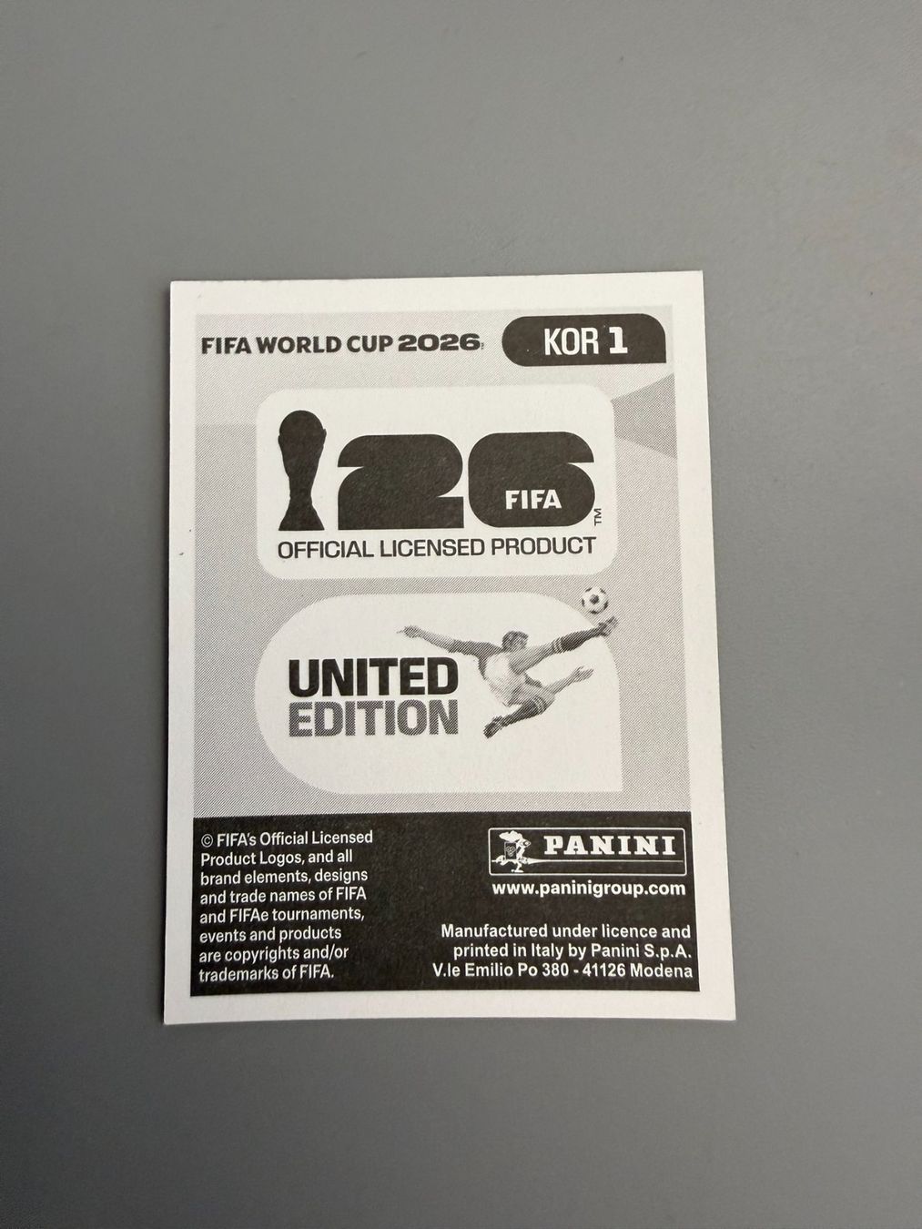 Panini Sammelbilder & Trading cards: Panini Korea Wappen KOR1 – Gebraucht aus Liebefeld von Ronaldo-1996 1