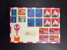 Hochalpen Ballonflugbrief 1974