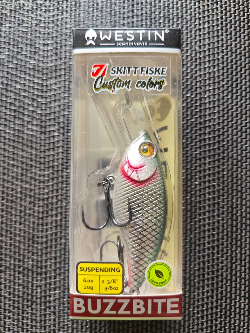 Köder: Westin Buzzbite Skit, Custom colours, 6cm – Neu und originalverpackt aus Bühler von Idre2017