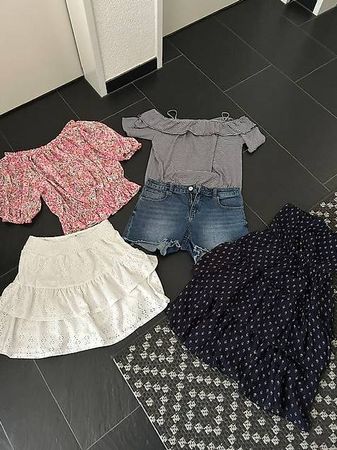 Mädchen Kleider Set Grösse 152