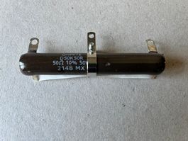 Ohmite Wirewound Resistor 50 Ohm 50 W variabler Widerstand