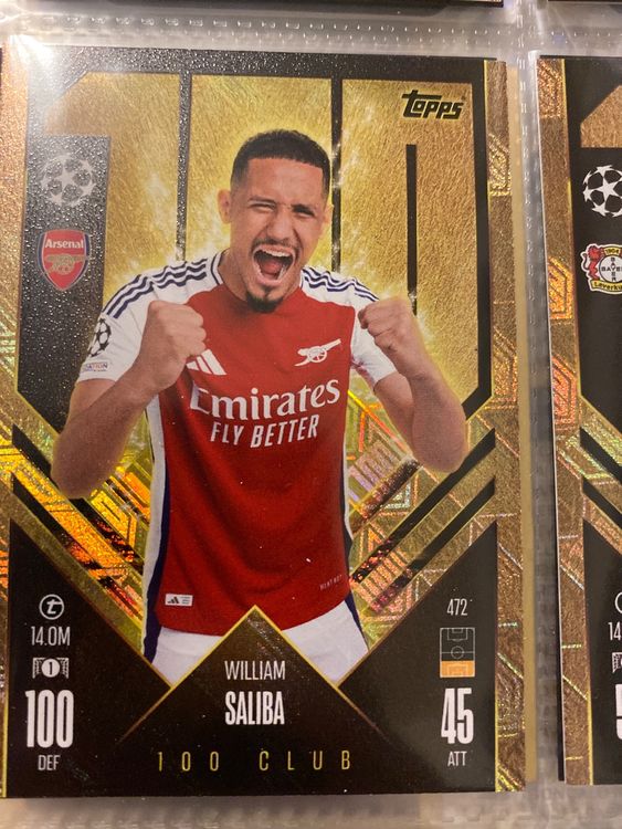 Topps Match Attax 24/25 100 Club komplett 5
