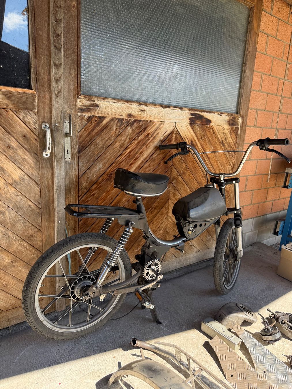 Sachs Ciclomotori: Sachs 503 Alpa CR2000 Töffli – Difettoso da Fahrni b. Thun venduto da Salzberger-FZH 6