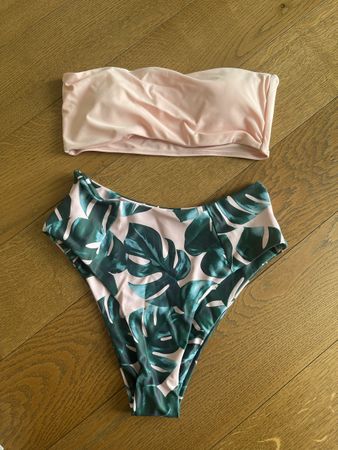 Bikini Gr S Rosa Neu High-Waist