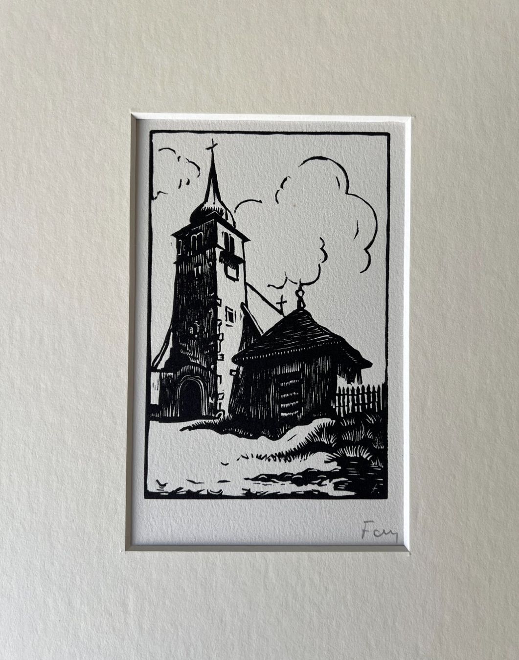 Holzschnitte: Gravure sur bois Fred Fay – Gebraucht aus Cologny von flo_7dnj 1