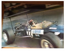Jo Siffert signature autographe authentique