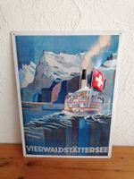 Vierwaldstättersee Blechschild 30×40 cm – Schweiz – Vintage