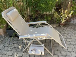 Liegestuhl 2x  neuwertig