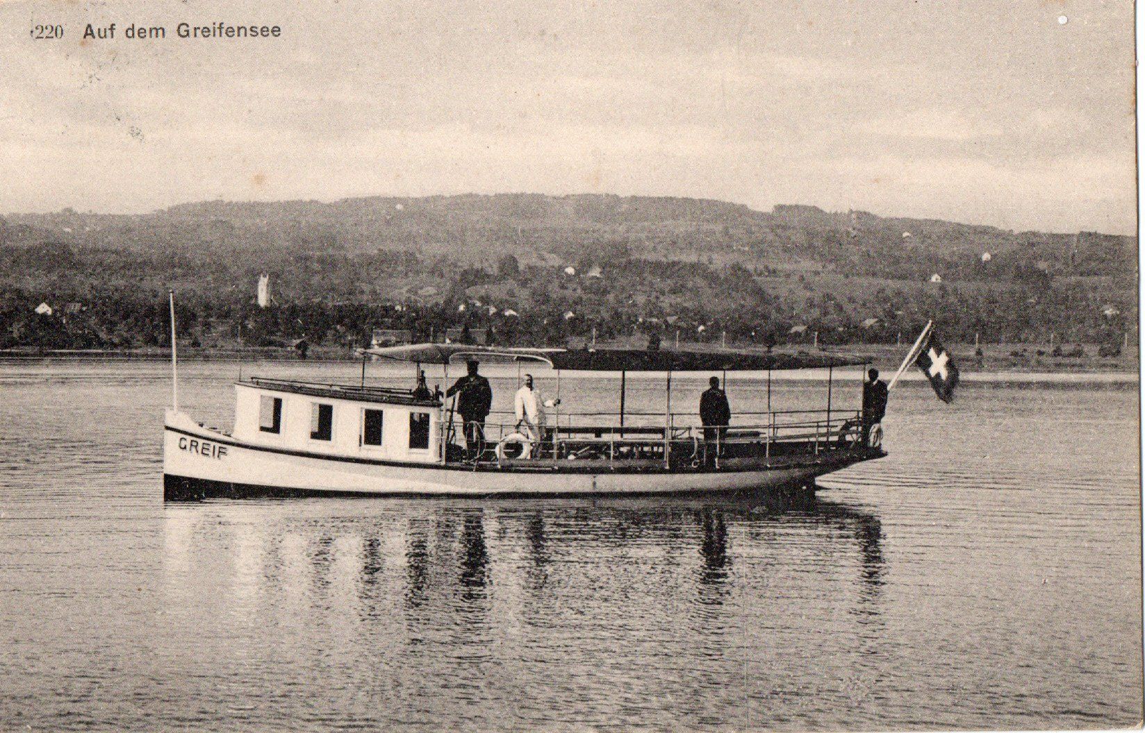 Cartoline postali: Auf dem Greifensee – Usato da Melano venduto da pisonsdro