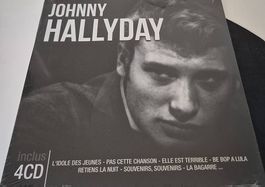 Johnny Hallyday-Coffret 4 CD's format 33T