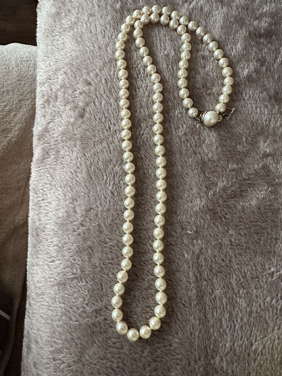 Catenine: Vintage Perlenkette 68 cm  – Usato da Herbriggen venduto da Sehrazade