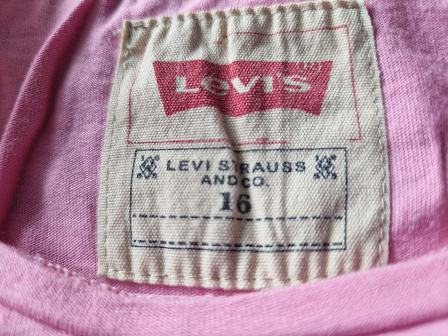 Levi's Camicette, T-shirt & Top: LEVI'S T-shirt rosa gr.16J/ – Usato da Mezzovico venduto da maemy 2