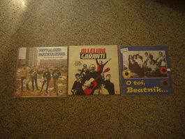French pop 60's beat freakbeat vinyl rare 3x compilations