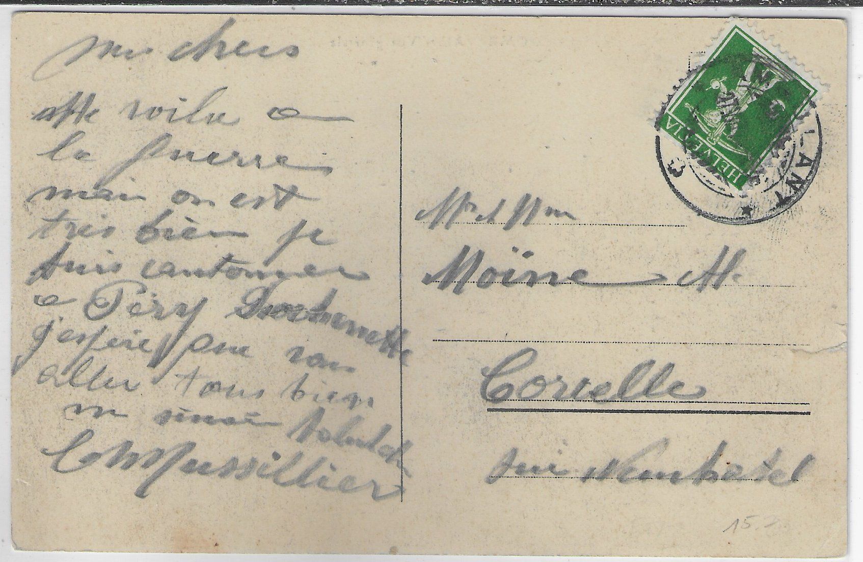 Cartes postales: Sombeval - Vue generale – D'occasion à Ettingen par Kartenplanet 1