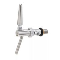 Kompensatorhahn Eurostar FL 40 mm Edelstahl - neuwertig