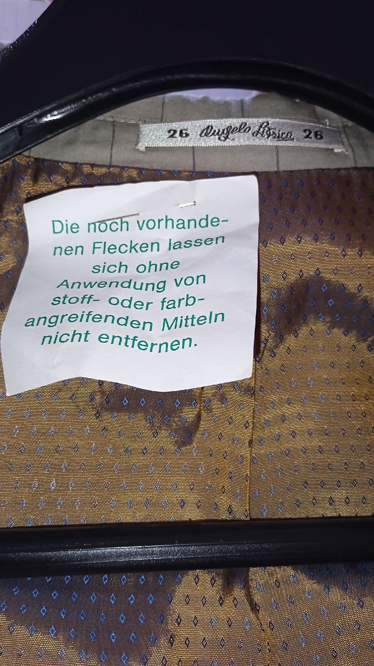 Completi: Eleganter Anzug Marke: Angelo Litricio – Usato da Zürich venduto da Mitzi6 4