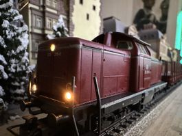 Märklin 3072 DB V160 mfx HLA Rungenzug
