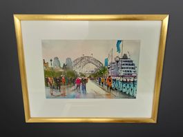 Aquarellbild ,,Europa'' Maryanne Holmes