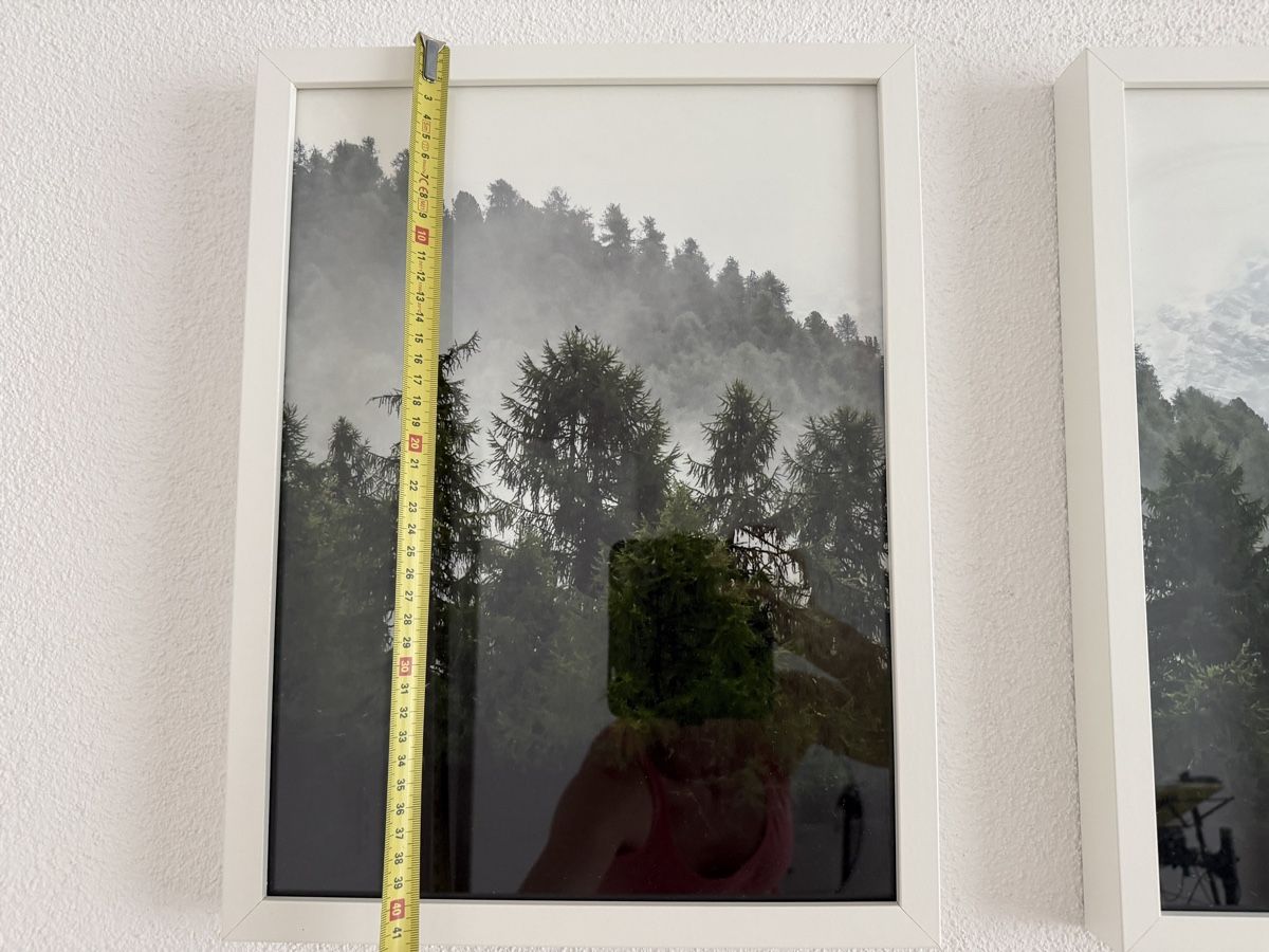 Foto & Immagini: 3er Set Wandbilder mit Rahmen, Waldmotive – Usato da Lenzburg venduto da Reniss_ 1