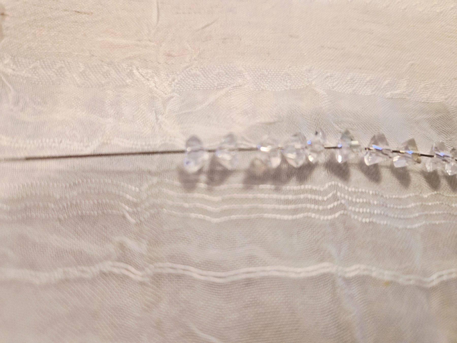Perle (finte): Glasschliffperlen 5mm 115 stk crystal – Nuovo e nell'imballaggio originale da Dietikon venduto da Eleda 1