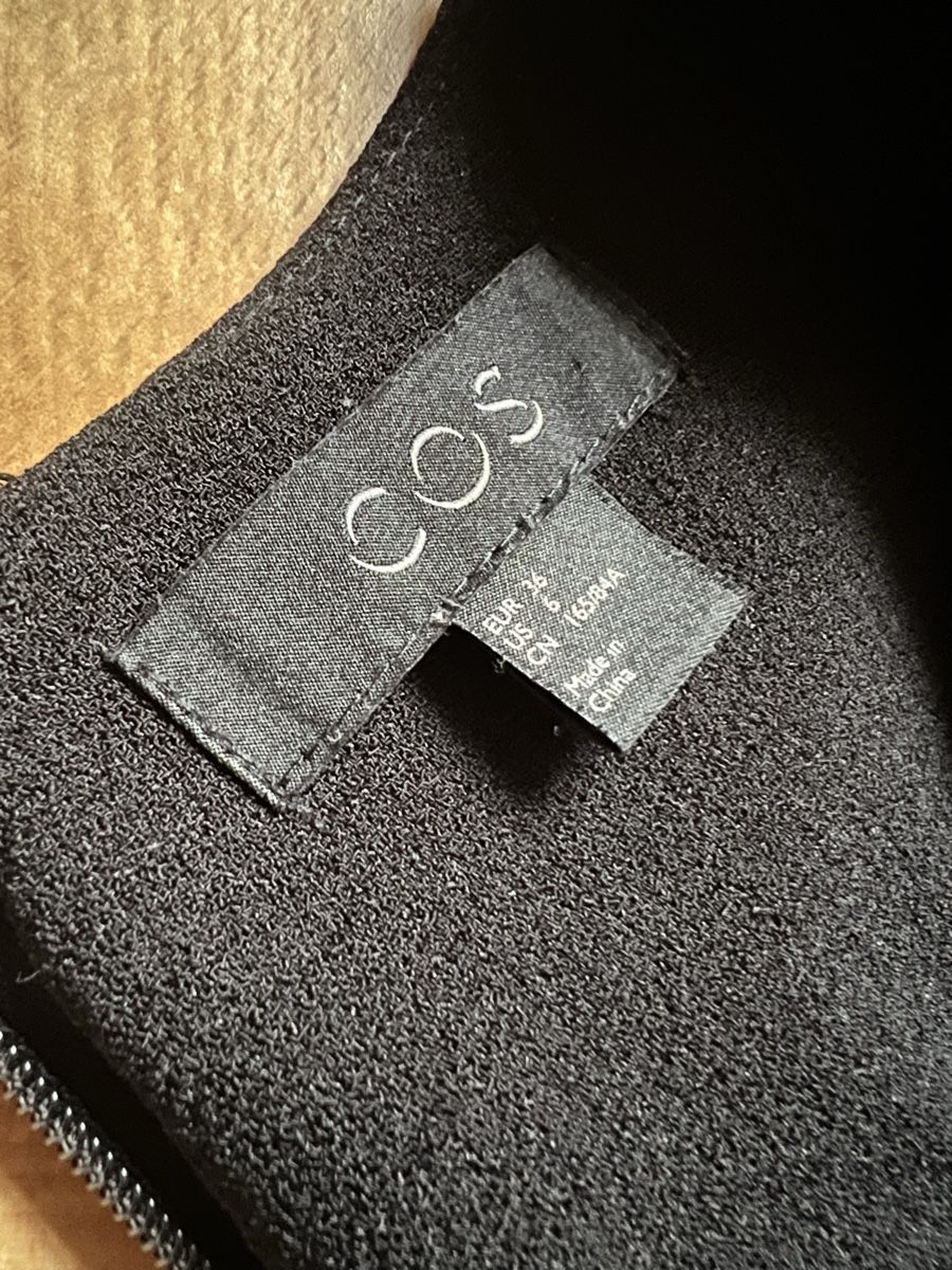 Cos Vestiti: COS Kleid, Tunika Stil, 36 schwarz – Usato da Zürich venduto da angielmora 2