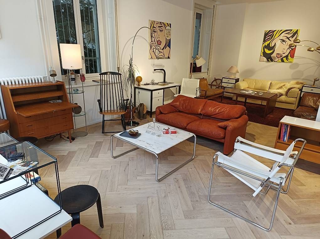 Tables: Marmortisch vintage Design coffee table. – D'occasion à Zürich par style-and-design.zh 1
