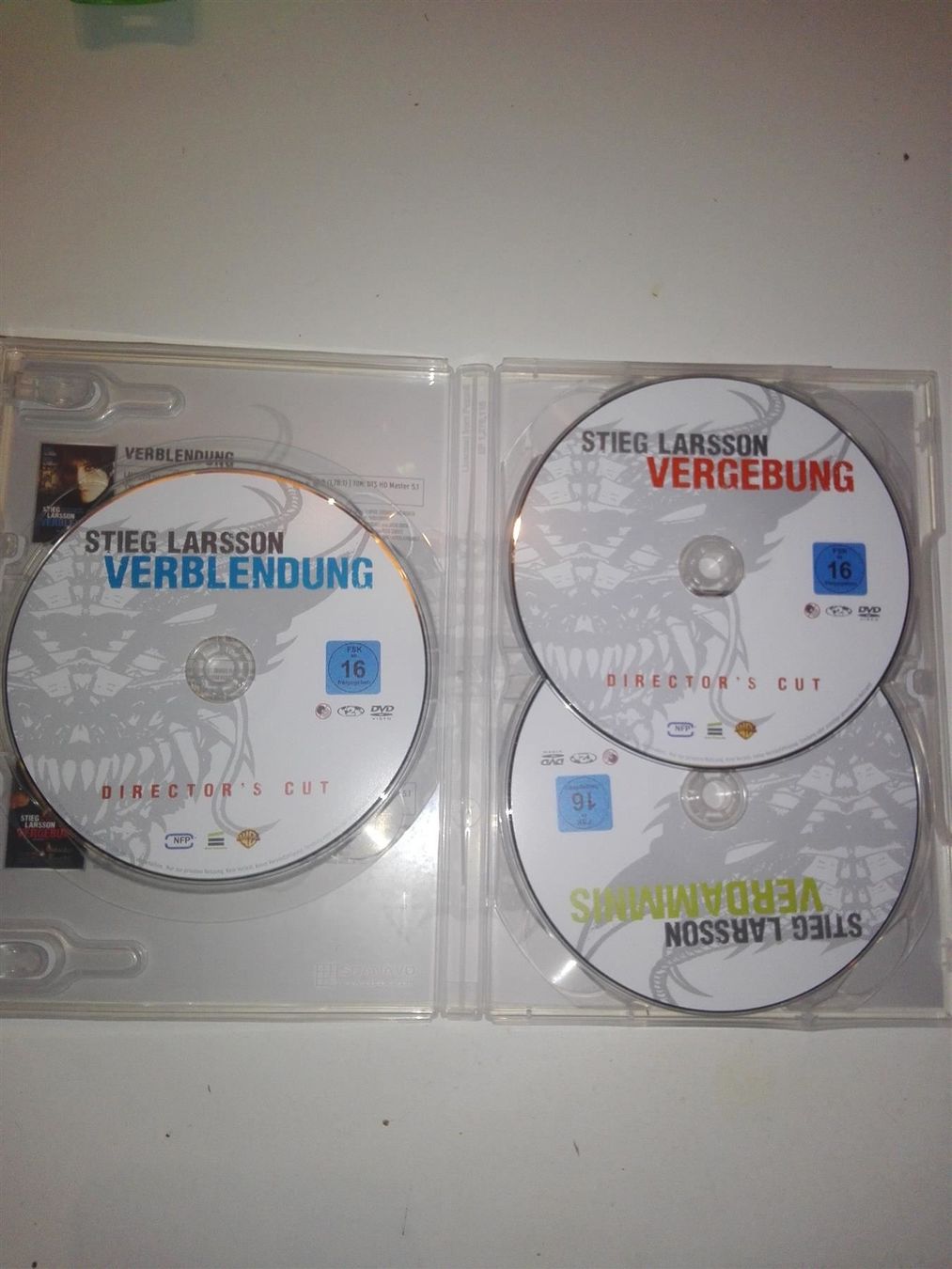 Alle DVDs: Stieg Larsson Millennium (Directors Cut) – Gebraucht aus St. Gallen von elk2021 1