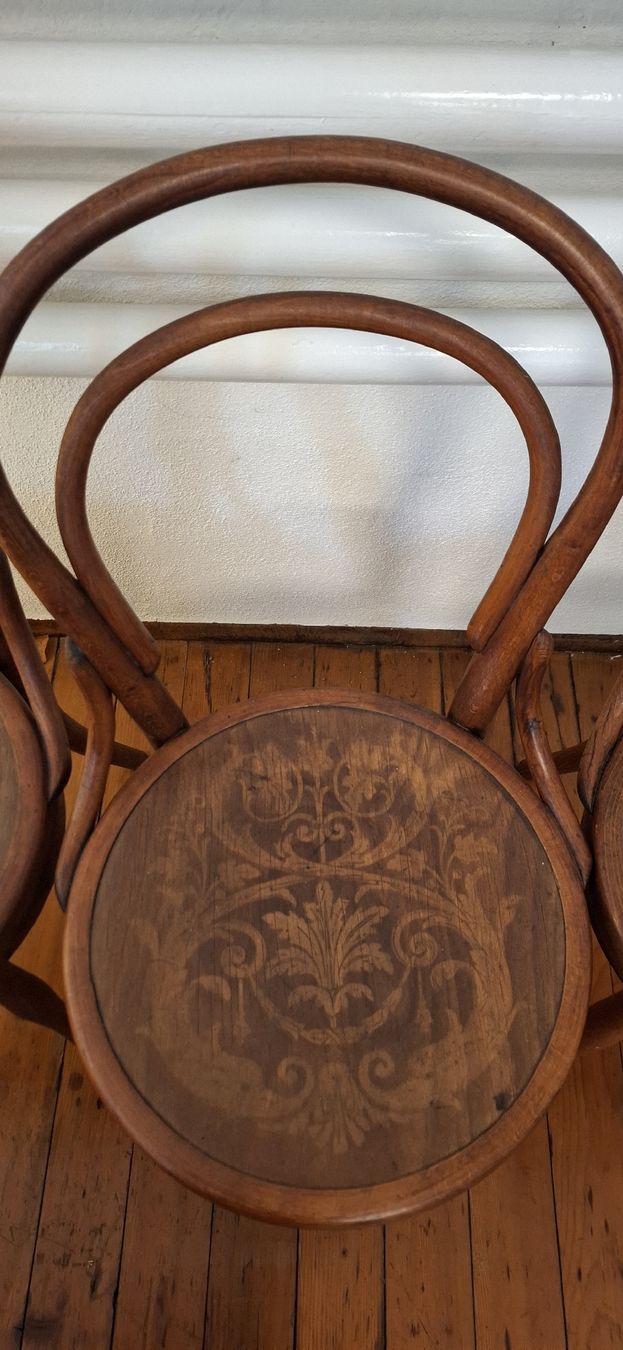 Thonet Chaises: 6 antike Bugholzstühle Joseph Hoffmann  – D'occasion à Bern par siri2002 5