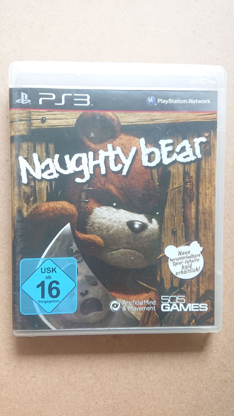 Spiele: Naughty Bear PS3  – Gebraucht aus Chur von FreakofRarity