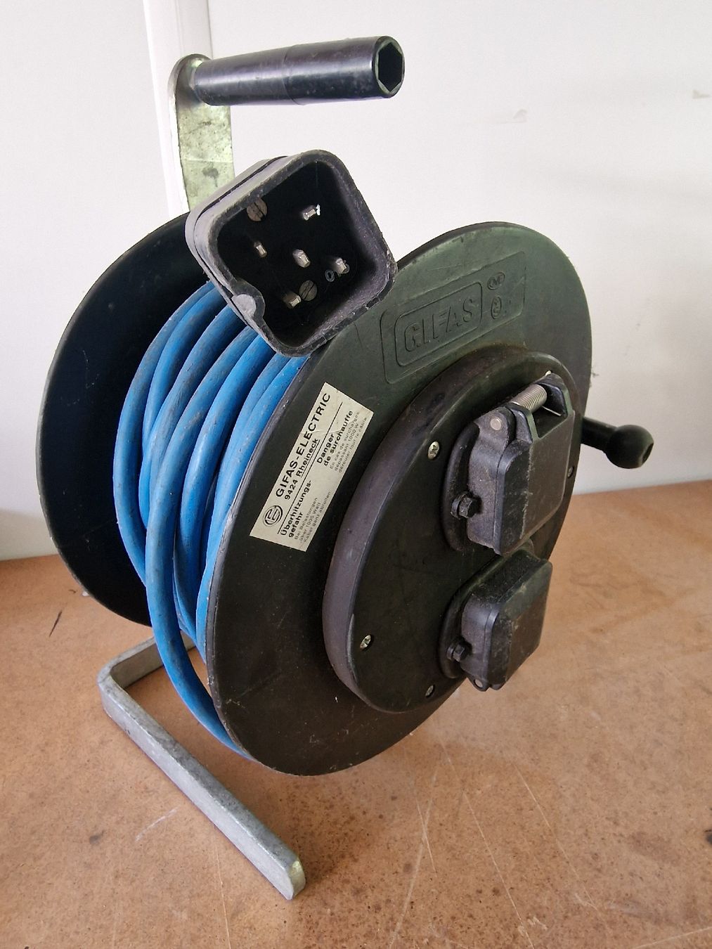 GIFAS Cavi: Kabelrolle 380 Volt/ 28 m – Usato da Uerkheim venduto da erdf