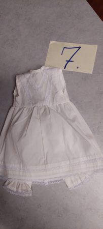 neues weisses ungebrauchtes Puppenröckli mit Unterhose 